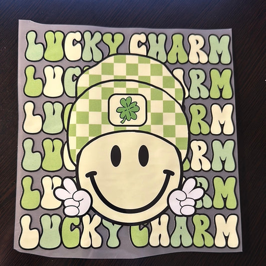 Lucky Charm Checkered Youth T-Shirt