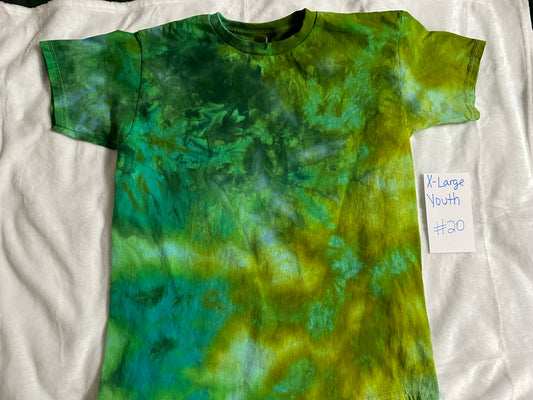 Youth Tye Dye T-Shirt #20 X-Large