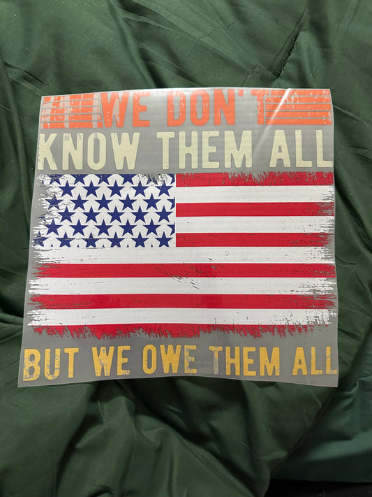 We Don't Know Them All T-Shirt