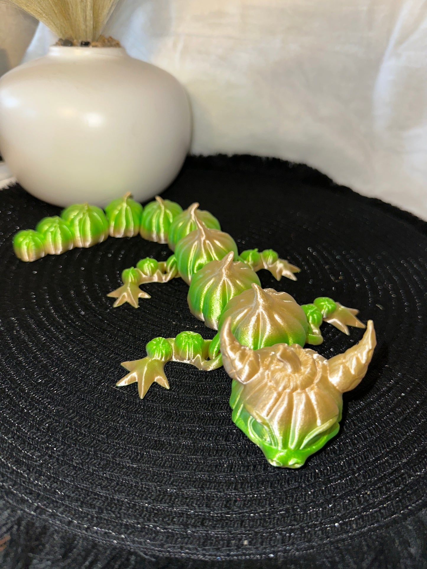 Pumpkin Dragon 3D Print - Random Color