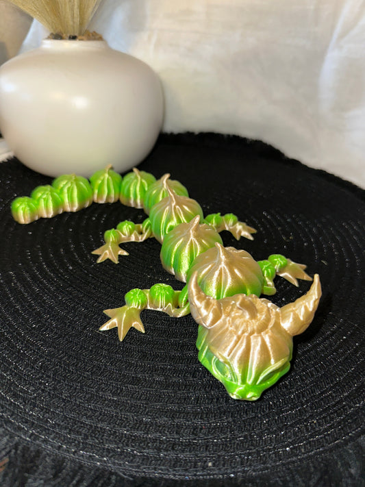 Pumpkin Dragon 3D Print - Random Color