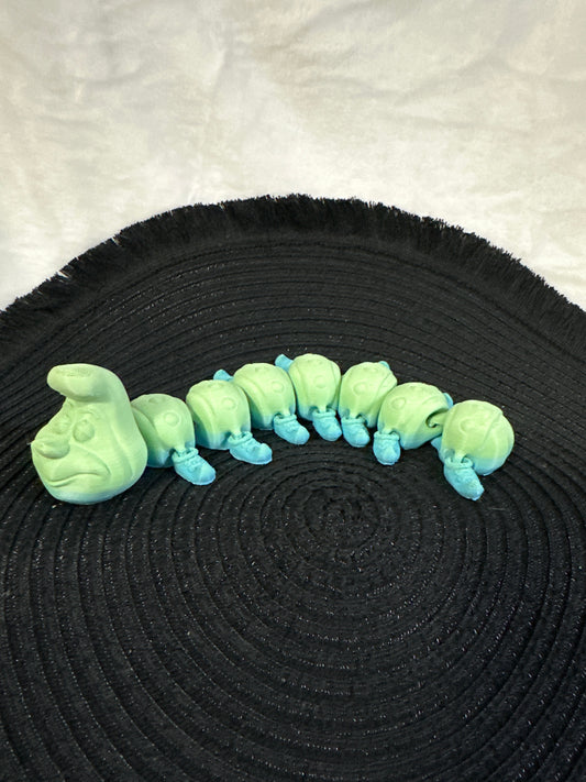 Caterpillar 3D Print - Random Color