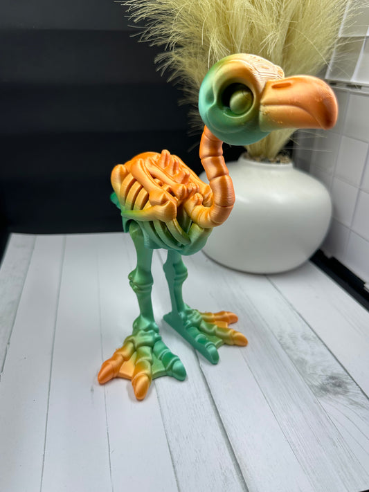 Skellie Flamingo 3D Print - Random Color - 60