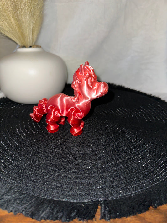 Horse 3D Print - Random Color