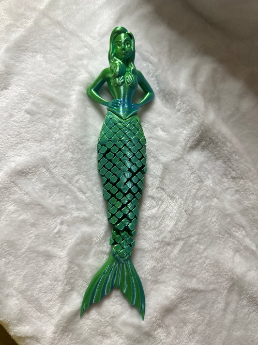 Mermaid- Large 3D Print - Random Color