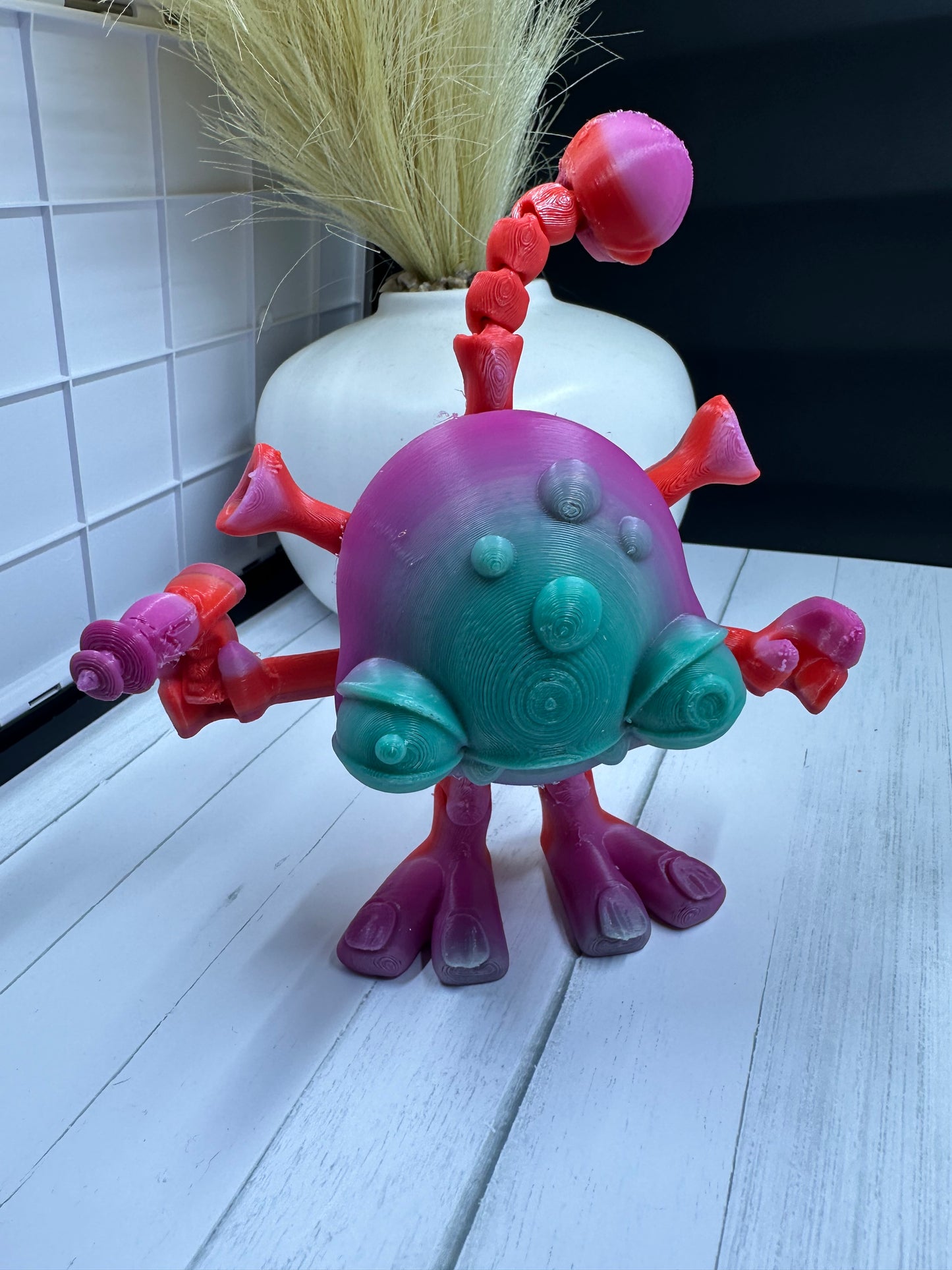 Alien 3D Print - Random Color -51
