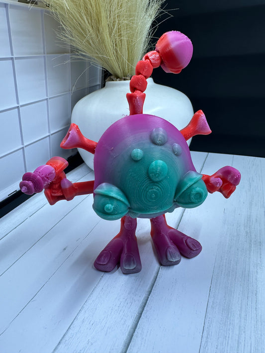 Alien 3D Print - Random Color -51