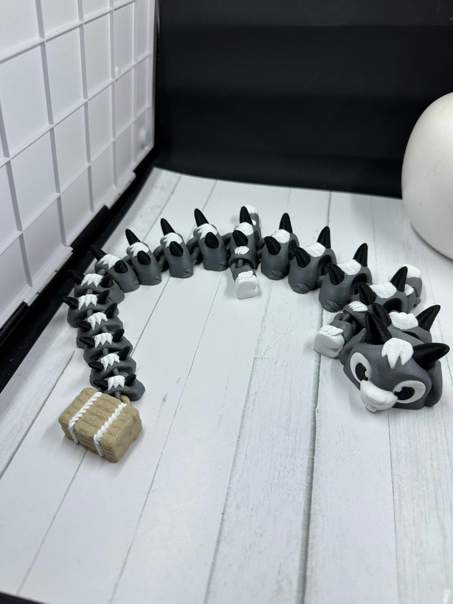 Goat Dragon 3D Print - Random Color -Mc
