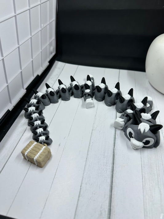 Goat Dragon 3D Print - Random Color -Mc