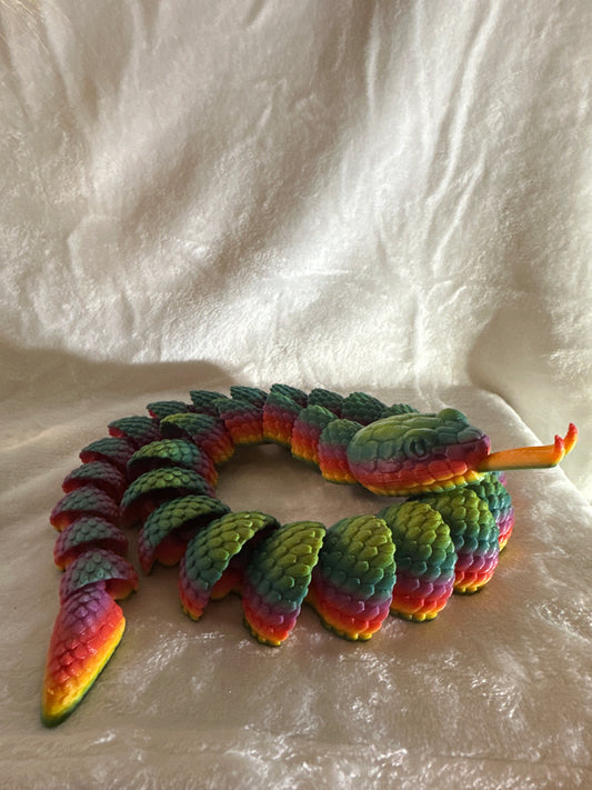 Copperhead Snake 3D Print - Random Color