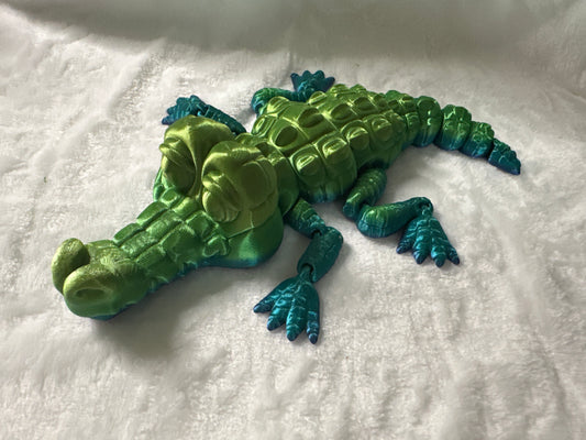 Crocodile 3D Print - Random Color