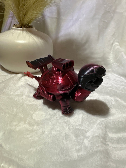 Racing Tortoise 3D Print - Random Color