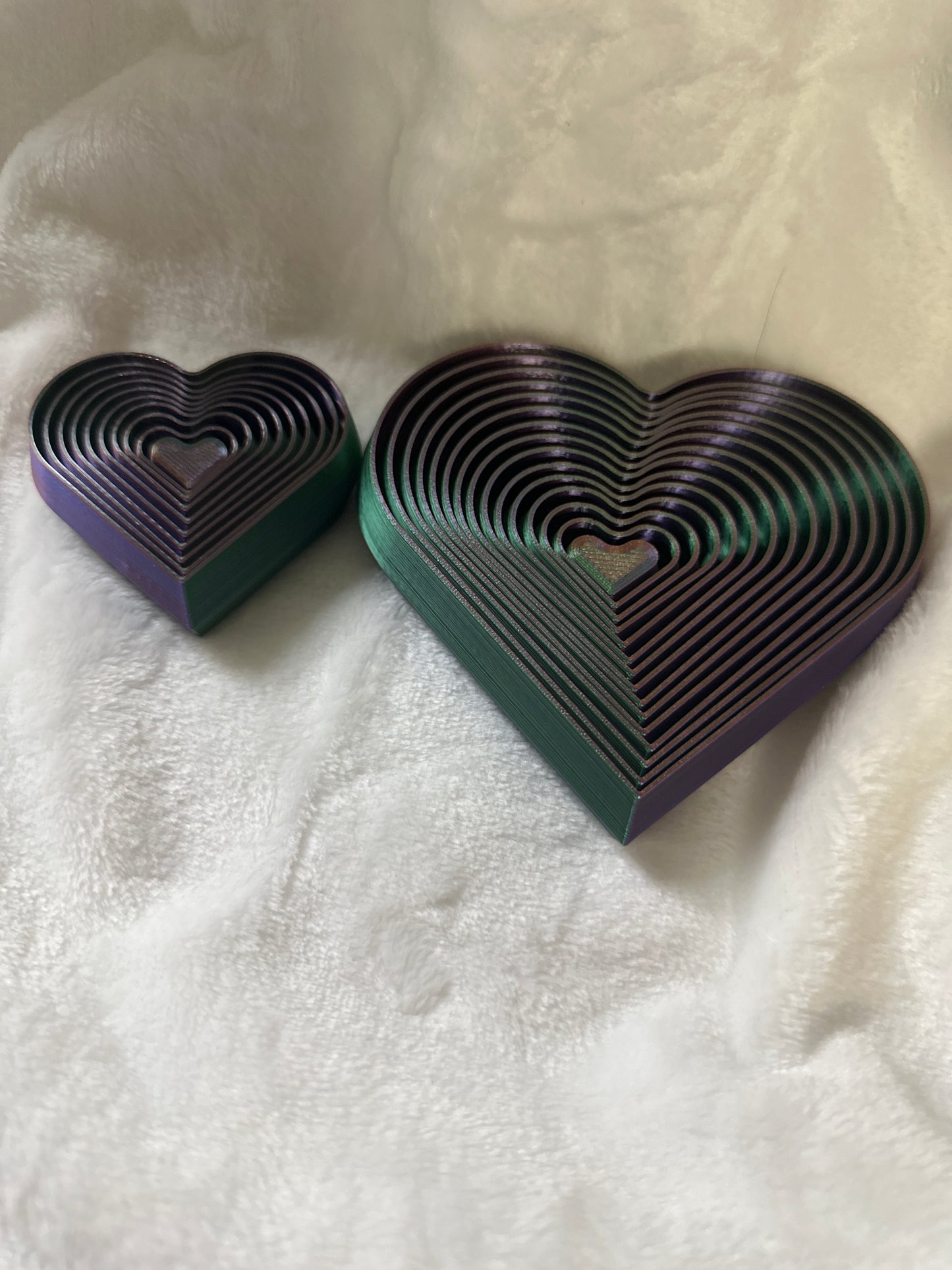 Heart Fidget 3D Print - Random Color