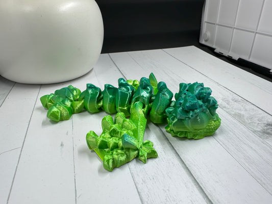 Amethyst Dragon 3D Print - Random Color -53
