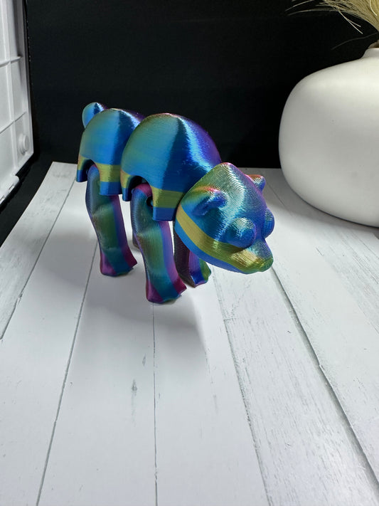 Polar Bear 3D Print - Random Color -26