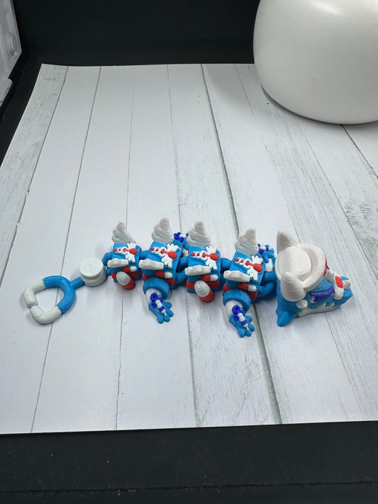 Mini Nurse Dragon 3D Print - Random Color - mc