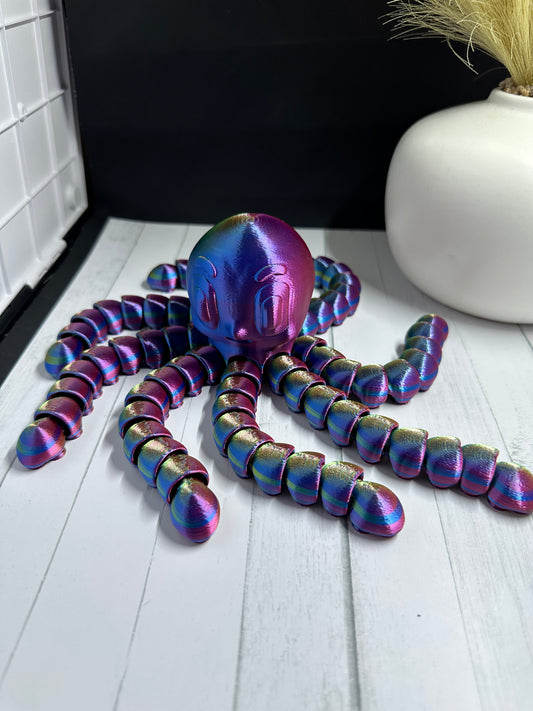 Octopus 3D Print - Random Color -26