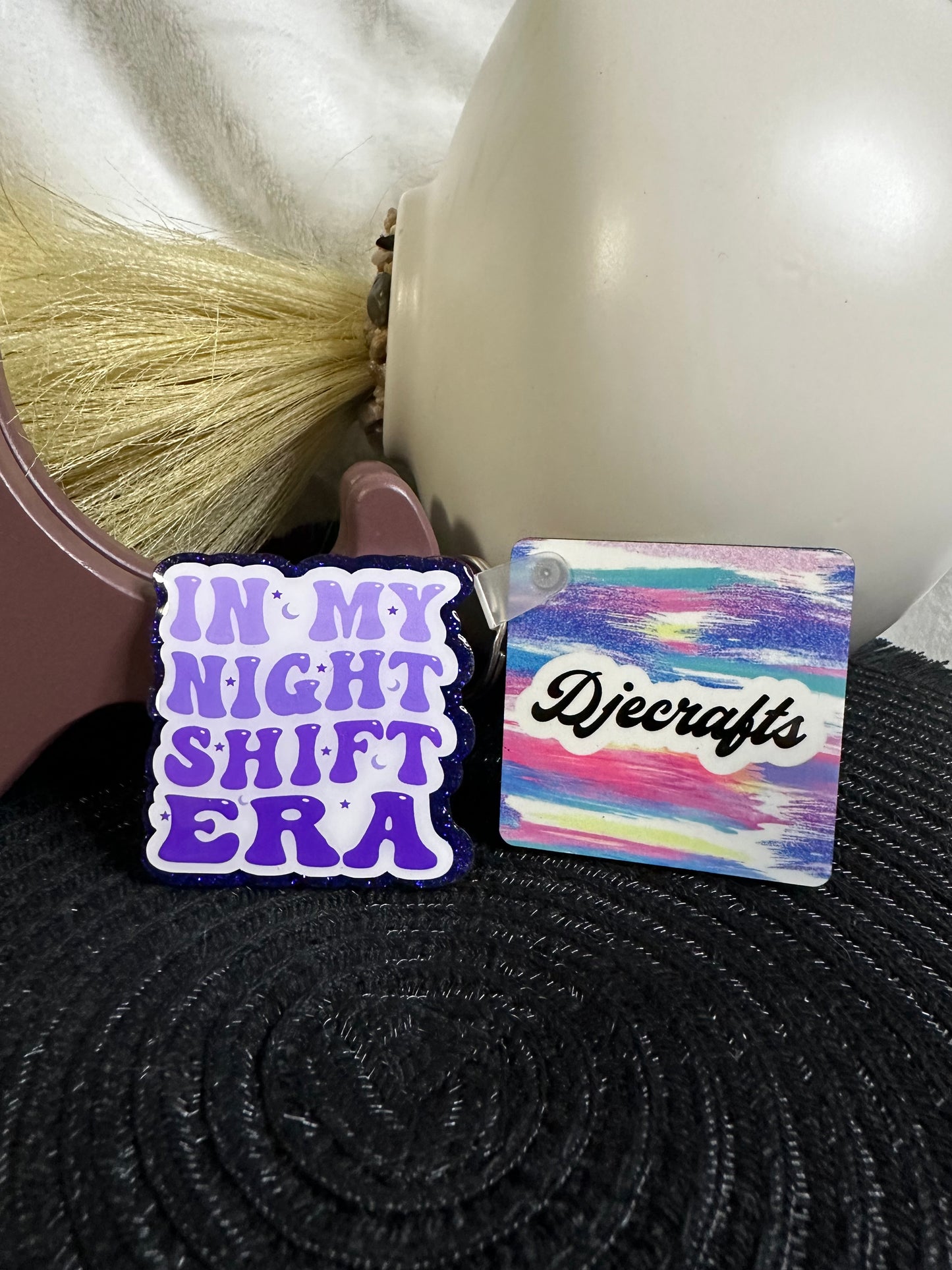 In My Night Shift Era Badge Reel / Popsocket Topper