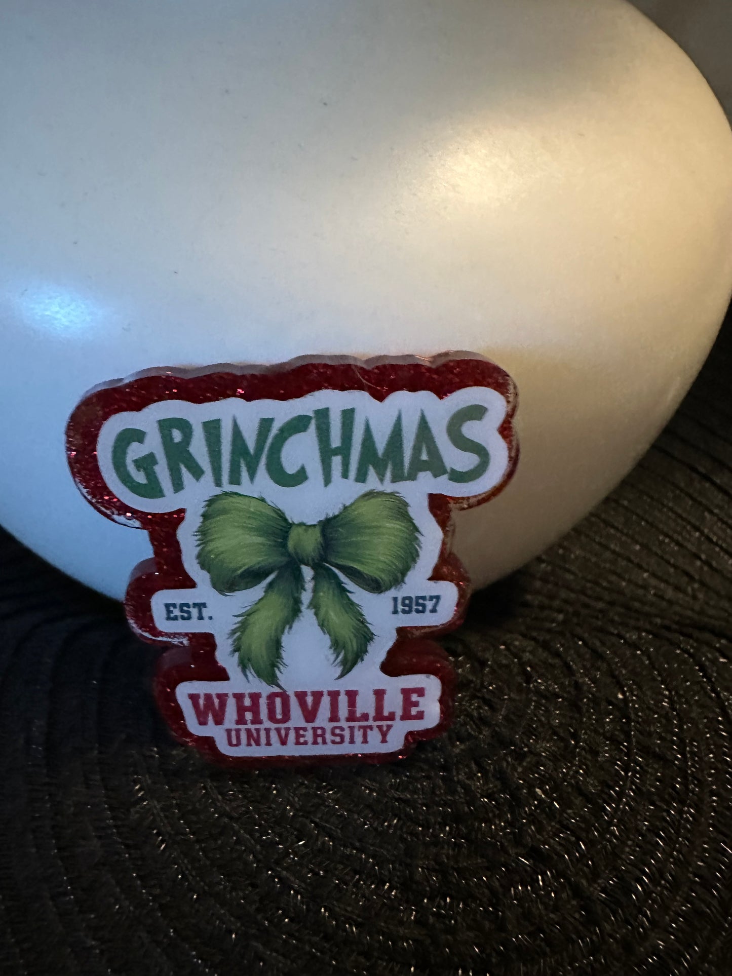 Grinchmas Whoville Badge Reel / Pop socket Topper