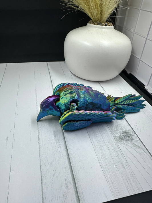 Crow 3D Print - Random Color - 58