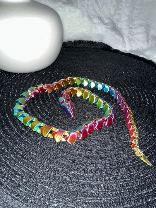 Medium Snake 3D Print - Random Color