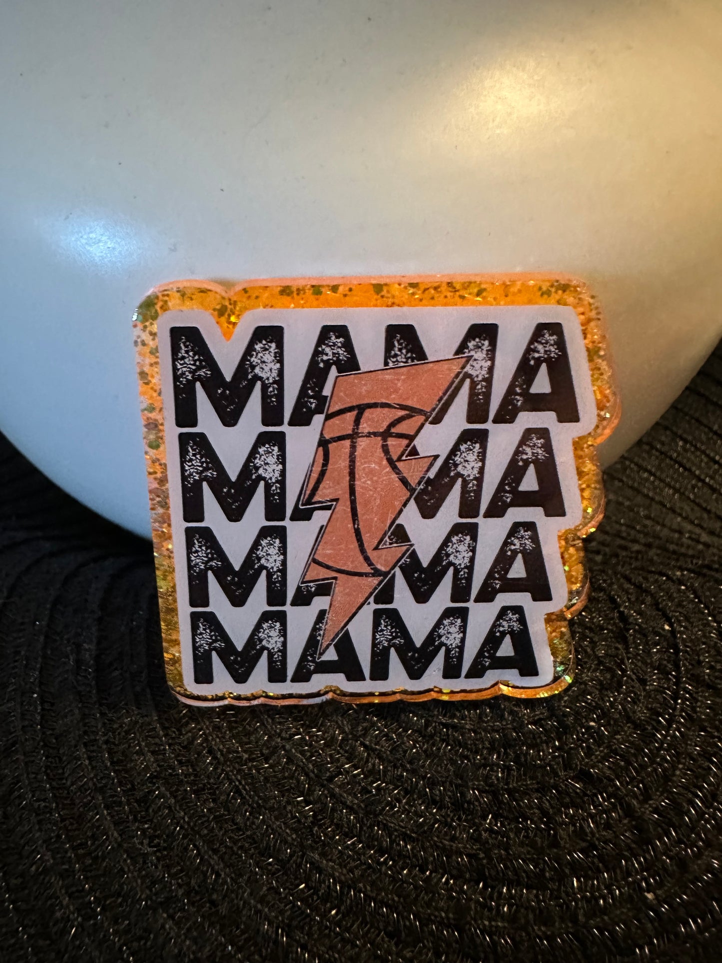 Basketball Mama Badge Reel / Pop socket Topper