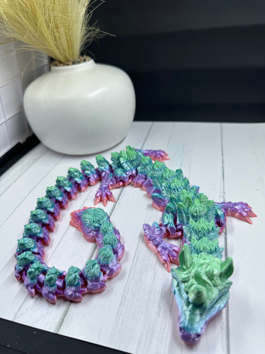 Alicorn Dragon 3D Print - Random Color -49