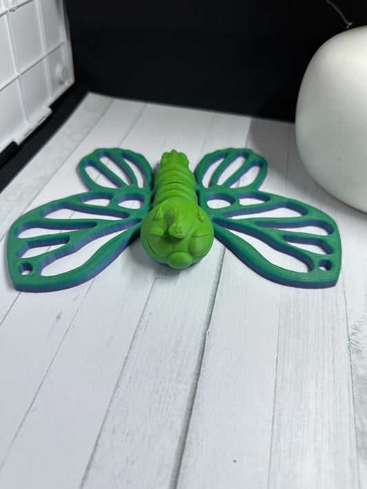 Butterfly Hollow 3D Print - Random Color -55