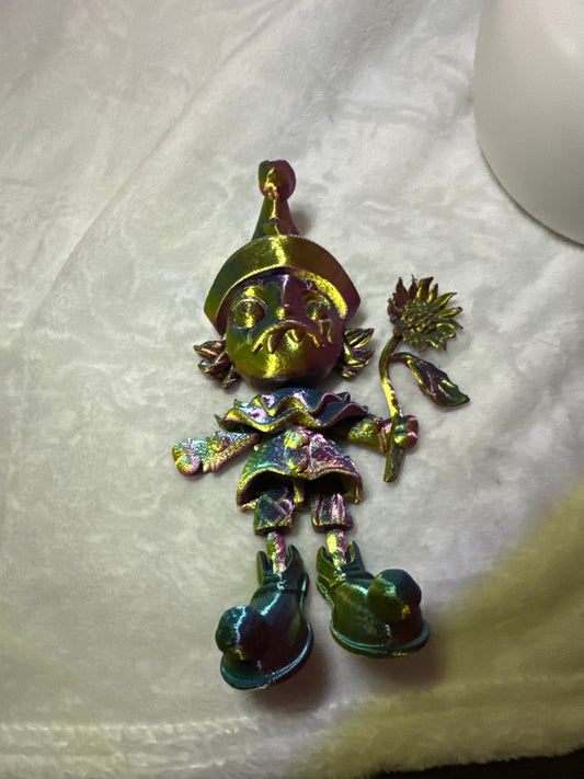 Sad Clown 3D Print - Random Color