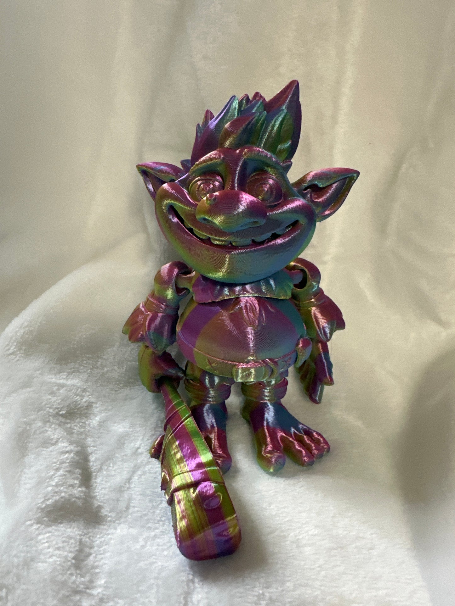 Troll With Club 3D Print - Random Color