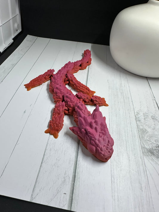 Slimy Dragon 3D Print - Random Color -54