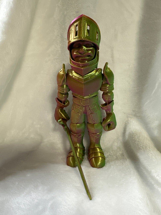 Knight With Sword 3D Print - Random Color