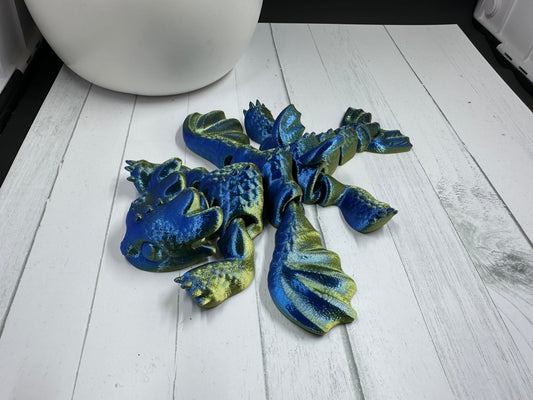 Toothless Night Fury 3D Print - Random Color -53