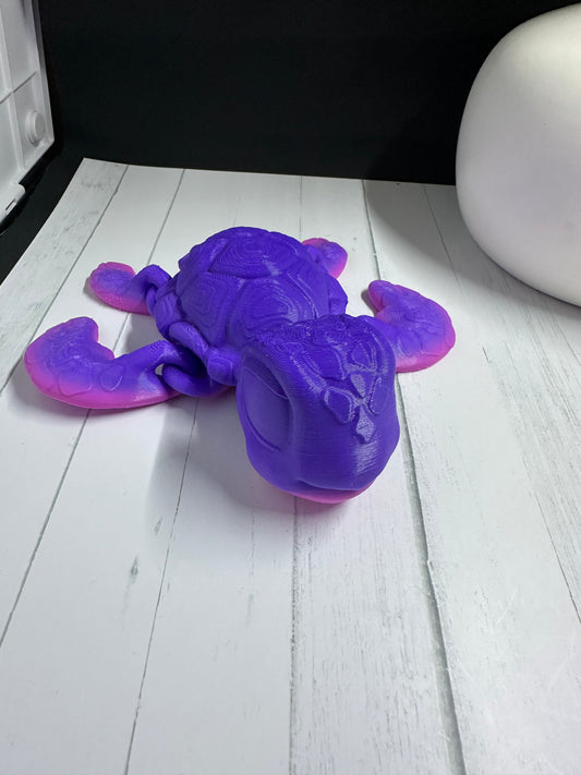 Boy Turtle 3D Print - Random Color -52