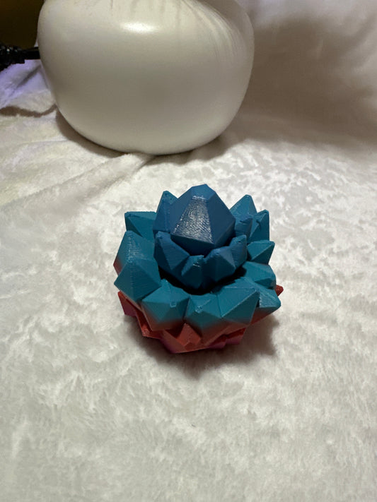 Crystal Spinner 3D Print - Random Color