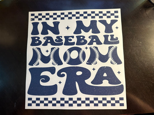 In My Baseball Mom Era Adult T-Shirt