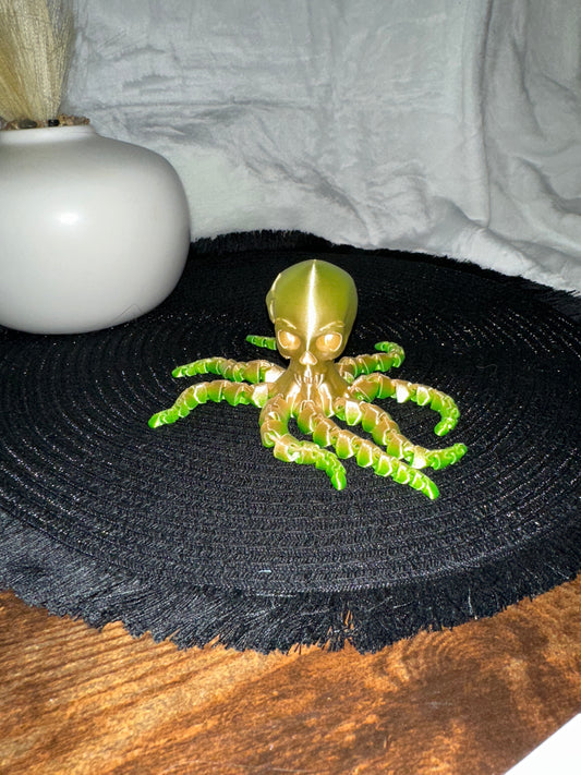 Skull Octopus 3D Print - Random Color