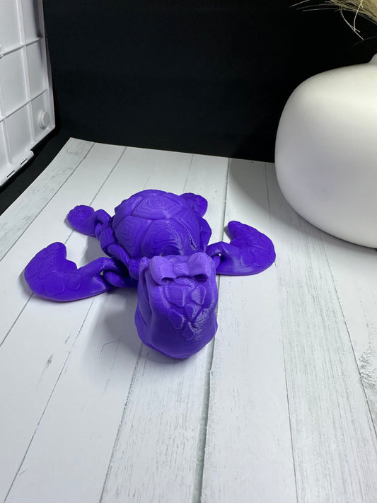 Girl Turtle 3D Print - Random Color -52