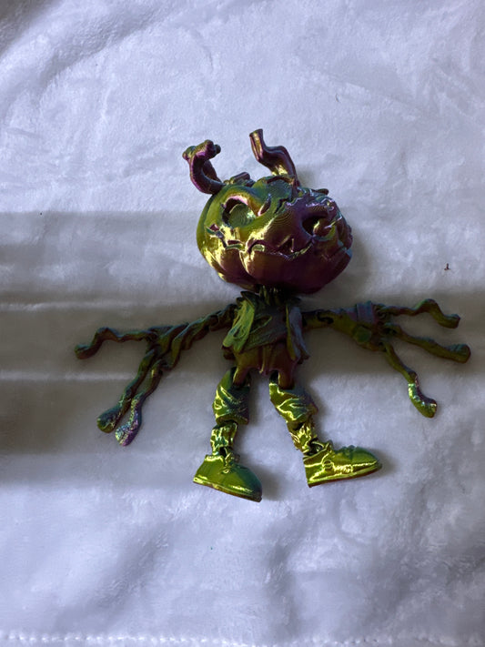 Rotten Pumpkin 3D Print - Random Color