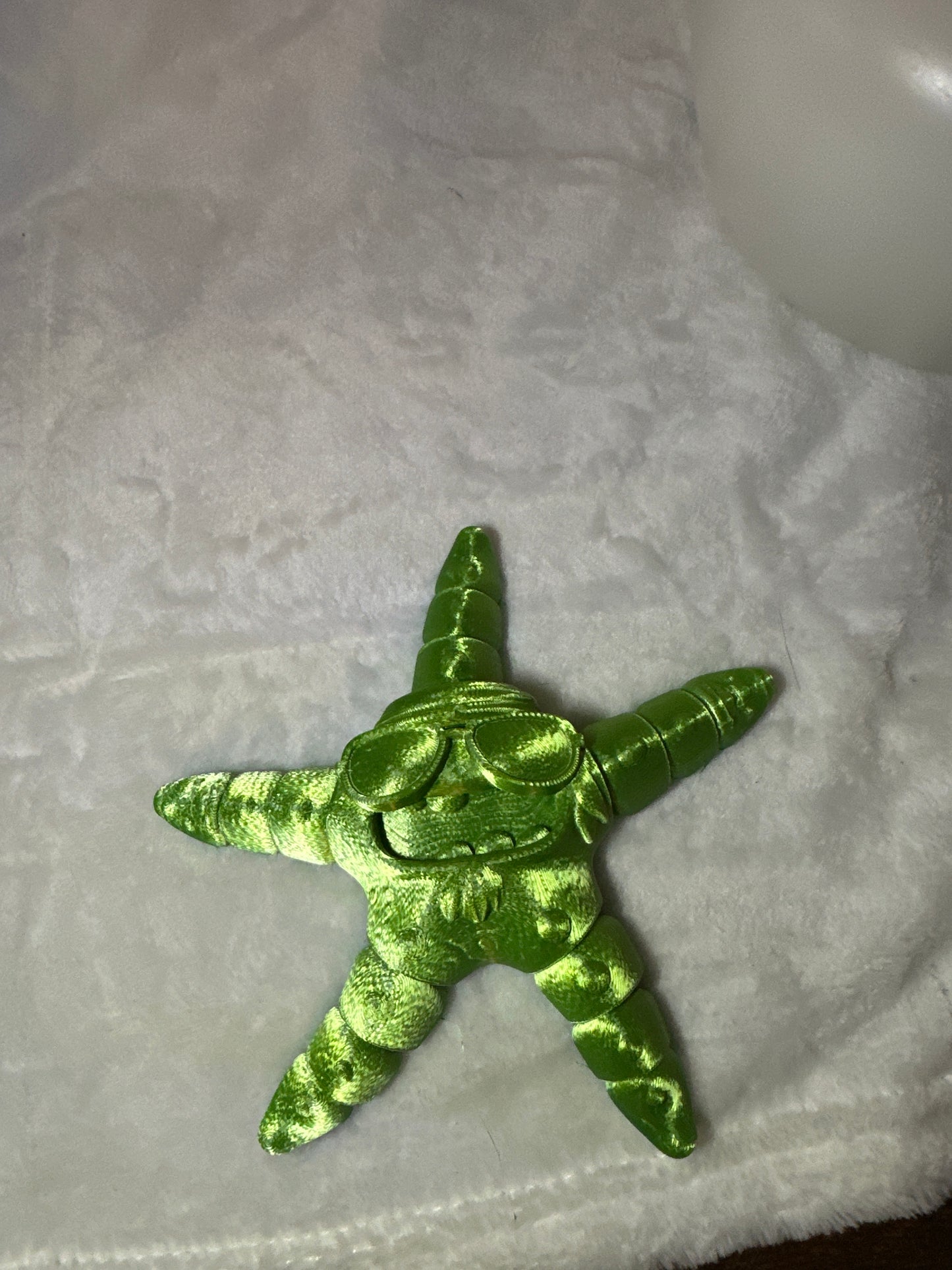 Biker Starfish 3D Print - Random Color