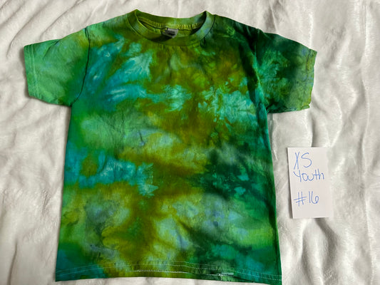 Youth Tye Dye T-Shirt #16 X-Small