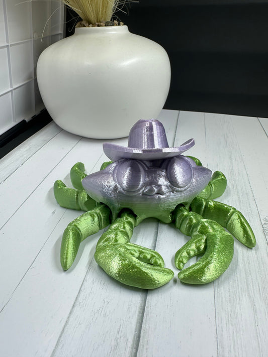 Cowboy Crab 3D Print - Random Color -49