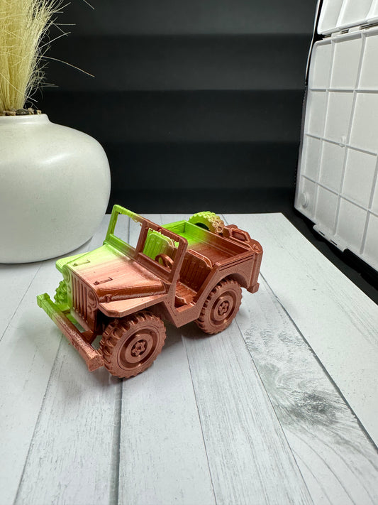 Army Truck 3D Print - Random Color -52