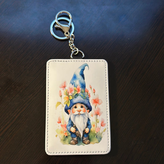 Gnome Keychain Card Holder