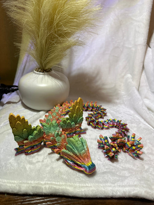 Flying Serpant 3D Print - Random Color