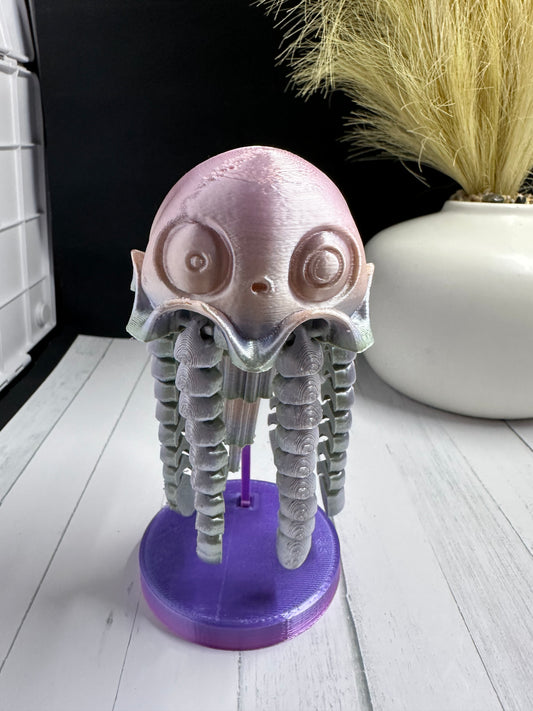 Twisty Jellyfish 3D Print - Random Color -55