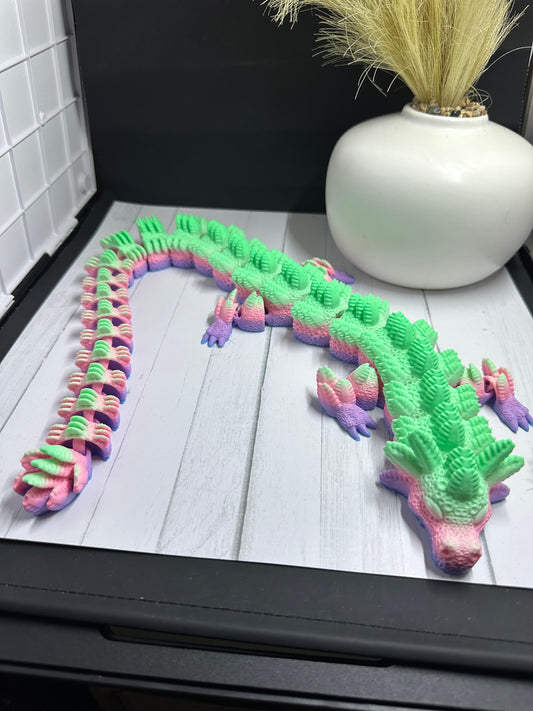 Axolotl Dragon 3D Print - Random Color -26