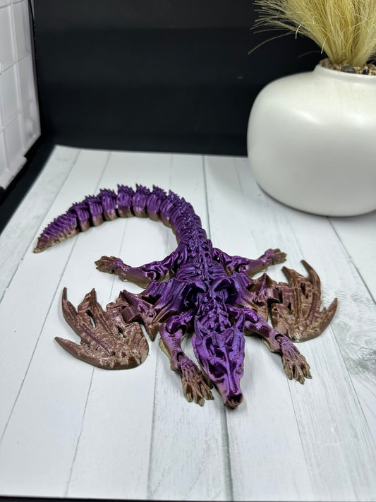 Skellie Dragon 3D Print - Random Color - 58