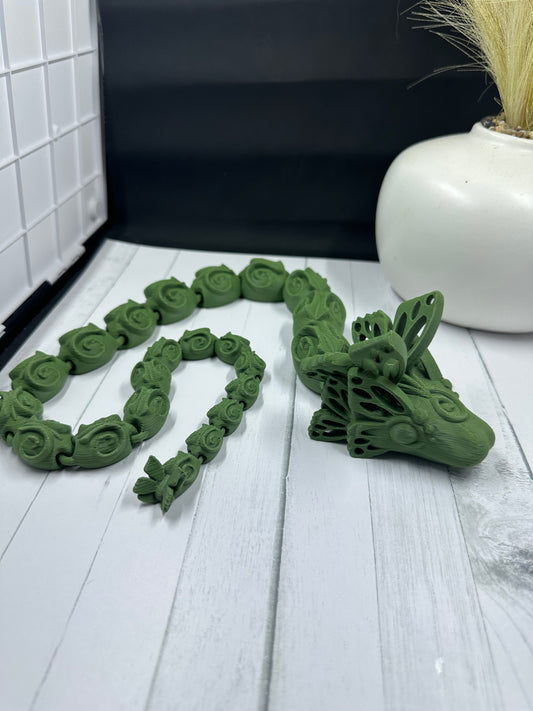 Butterfly Snake 3D Print - Random Color - MC