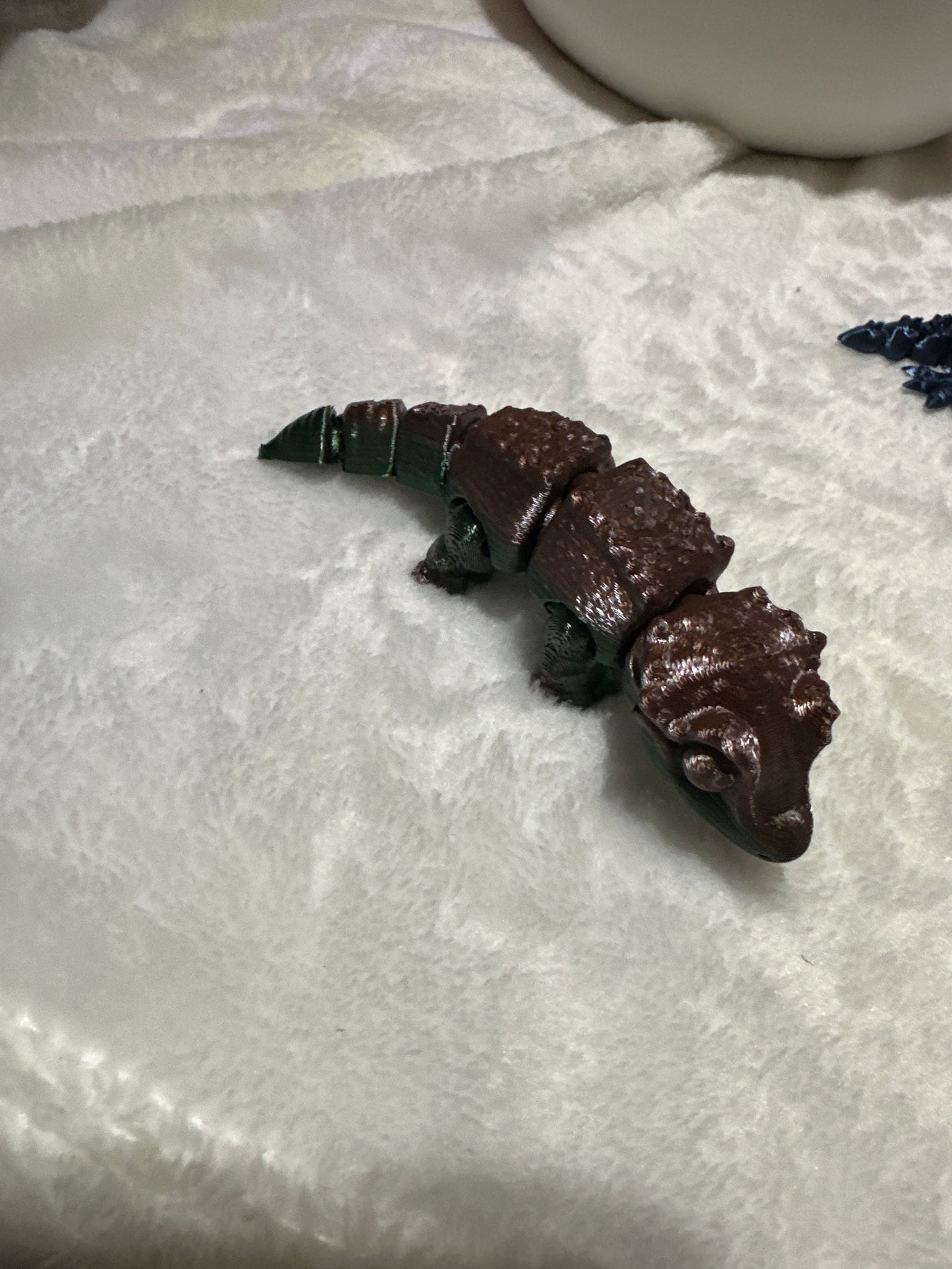 Mini Crested Geico 3D Print - Random Color